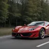 У Баварії розбився та повністю згорів Ferrari: двоє людей важко поранені