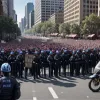 У Нюрнберзі під час демонстрацій легко поранили поліцейського