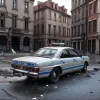 У Бремені чоловіка затримали за розгром поліцейського авто залізним прутом