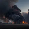 Масштабна пожежа на складі відходів у Німеччині: вогонь палав годинами у Шортенсі