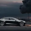 У Берліні згорів електромобіль Tesla: поліція розслідує підпал