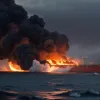 Вибух та масштабна пожежа на вантажному судні біля узбережжя Індії: четверо зникли безвісти