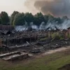 У Хемніці після пожежі в садовому будиночку знайшли тіло