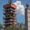 У Німеччині пожежники врятували пташеня боривітра, що випало з гнізда