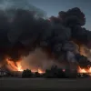 В Німеччині масштабна пожежа знищила будинок: постраждала людина