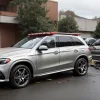 У Німеччині Audi здійснив "політ" над стіною та приземлився на два "Мерседеси", як у "Тетрісі"