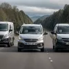 Небезпечний обгін у Німеччині: водій Mercedes Sprinter ледь не спричинив ДТП на трасі B327