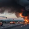 У Німеччині на трасі зайнявся автомобіль пенсіонера: рух перекривали