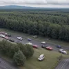 На трасі А31: 81-річний водій Mercedes спричинив низку ДТП і перекинувся