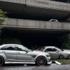 Масштабна ДТП у Німеччині: Mercedes-AMG перелетів 2,5-метрову стіну та впав на парковку