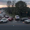 У Шпаєрі фургон протаранив авто з вагітною: жінка постраждала, винуватець ДТП втік