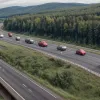Аварія на автобані A65 в Німеччині: водій заснув за кермом