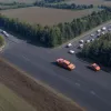 Серйозне ДТП на трасі B110 у Німеччині: Водійка Audi не помітила мотоцикліста під час обгону
