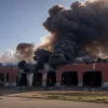 У Німеччині масштабна пожежа на складі будматеріалів супроводжувалася вибухом