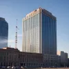 У центрі Берліна спалахнула пожежа на будівництві хмарочоса
