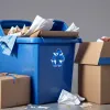 Роздільний збір сміття: що можна і що не можна кидати у синій бак для паперу?
