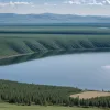Озеро у Монголії стало білим як молоко: унікальне природне явище