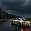 На трасі в Німеччині елітний Porsche 911 GT3 RS злетів у кювет з 15 метрів: авто знищено вщент
