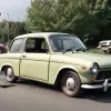Аварія в Німеччині: "Трабант" перекинувся на кільцевій розв'язці в Майнінгені, водій серйозно травмований