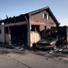 Пожежа в Бад Кройцнах: згорів карпорт, пошкоджено будинок та автомобілі