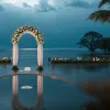 Кохання долає стихію: незвичайна весільна церемонія під час повені на Філіппінах