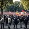 Протест у Берліні: Депутати AfD втекли з Герліцького парку під охороною поліції