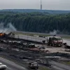 Автобан А2 у Німеччині заблоковано на кілька днів через масштабну пожежу вантажівки