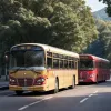 Бійка водіїв автобусів посеред траси: Причиною став напружений дорожній інцидент