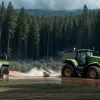 Потужний John Deere на службі порятунку: цей трактор гасить пожежі та бореться з повенями в Німеччині