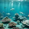 Зелена морська черепаха Енні живе в акваріумі з акулами: незвичайна співмешканка у Вільгельмсгафені