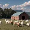 Таємничі крики на фермі: Мешканці шукали допомоги, а знайшли балакучого цапа Саймона